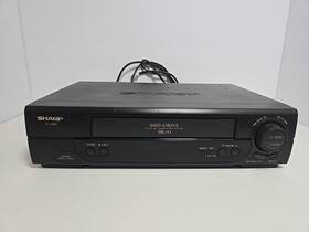 Sharp Vc-a382u Mid Drive Vcr Video Cassette Recorder Vhs Hq Tape Player Tested