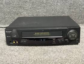 Sharp Vc-a412 Video Cassette Recorder 4 Head Rapid Rewind S-vhs Quasi Playback