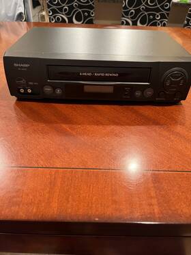 Sharp Vc-a422 Vhs No Remote Or Additional Wires. Tested