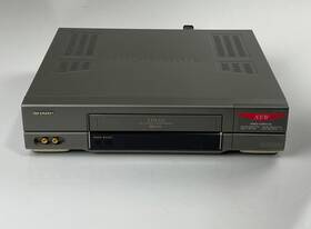 Sharp Vc-a46u Mid-drive Video Cassette Recorder Vcr Silver Selling For Parts