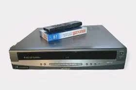 Vc-a504u Sharp Vcr - 4 Head Multi Language Player / Recorder With Remote Tested