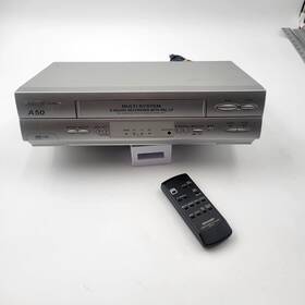 Sharp Vc-a50s Vcr Vhs Player Recorder 4-head With Remote Control