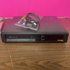 Sharp Vc-a5206u Vc-a5206 Vhs Hq Quartz Tuning No Remote Read Description