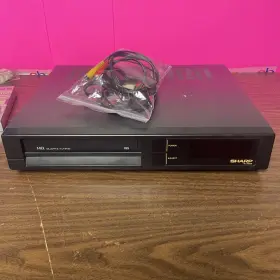 Vc-a5206u Sharp Vc-a5206 Vhs Hq Quartz Tuning No Remote Read Description