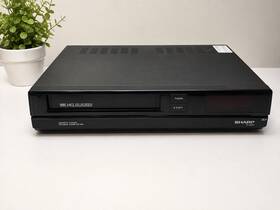 Sharp Vc-a5210u Vhs Hq Video Cassette Recorder Vcr Tested Working Japan