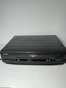 Sharp Vc-a522 Vhs Player- Parts Only See Photos