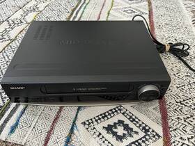 Sharp Vc-a534u Vhs Player Tested No Remote