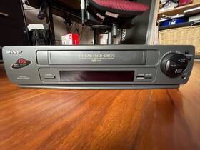 Sharp Vc-a542 Vcr Vhs Player Video Cassette Recorder 4-head Mid-drive