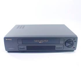 Sharp Vc-a542ua 4 Head Vcr Vhs Player Video Cassette Recorder - Tested And Working