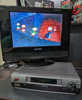Sharp Vc-a543u Vcr 4-head Vhs Player Recorder No Remote