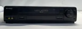 Vc-a544u Sharp Vhs Mid-drive 4-head Vcr Video Cassette Recorder - No Remote