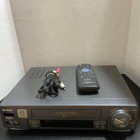 Sharp Vc-a558 Super Picture 4-head Vcr With Remote Tested Working