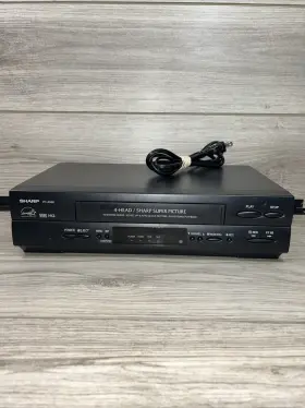 Vc-a560 Sharp Video Cassette Recorder Vcr 4 Head Tested Working