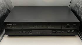 Sharp Vc-a560u A 4-head Vhs Vcr Player Recorder No Remote Tested Working