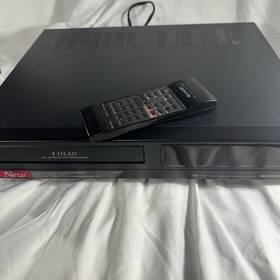 Sharp Vc-a5641u Video Cassette Player Recorder Vcr Vhs With Remote Great Cond