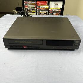 Sharp Vc-a5650u 4-head Vcr Vhs Hq Player Recorder Tested Works Great