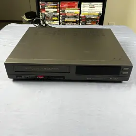 Vc-a5650u Sharp 4-head Vcr Vhs Hq Player Recorder Tested Works Great Vc-a5650u Sharp 4-head Vcr Vhs Hq Player Recorder Tested Works Great