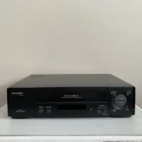 Vc-a572u Sharp Vc-a572 Vcr 4 Head Vhs Player Tested And Works No Remote Black