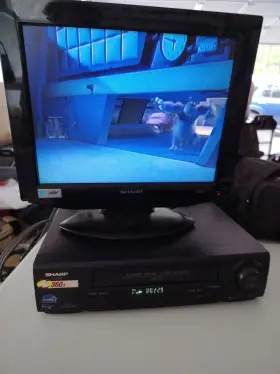 Eb-4647 Sharp Vc-a585 Vcr/vhs Player Vcr No Remote