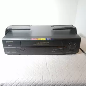 Vc-a592u Sharp 4-head Vcr S-vhs Video Cassette Vhs Hq Quasi Player Tested Batman
