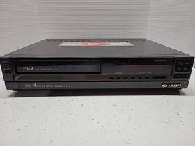 Sharp Vc-a601u 1987 Video Cassette Recorder / 4 Head Parts Only With Manual