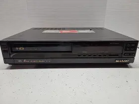 Vc-a601u Sharp 1987 Video Cassette Recorder / 4 Head Parts Only With Manual