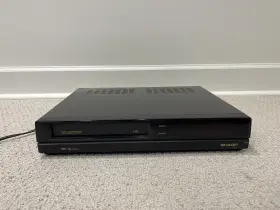 Vc-a607u Sharp Video Cassette Recorder - Untested For Parts Or Repair