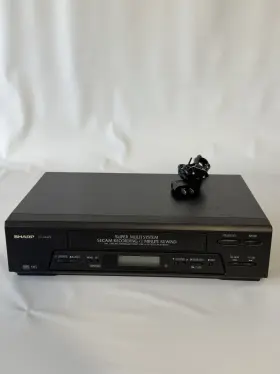 Vc-aa370 Sharp Multi System Vhs Vcr - Pal/secam/mesecam/ntsc Ntsc Playback