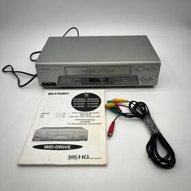 Sharp Vc-aa550 Video Cassette Recorder 4 Head Multi System