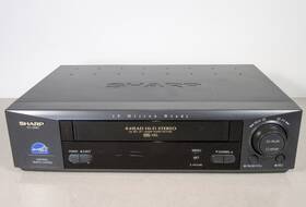 Sharp Vc-h295u Vc-h982u Hifi Vcr 19 Micron Heads Fully Tested