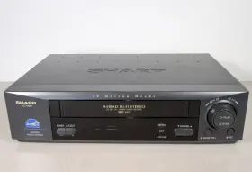 Vc-h982u Sharp Vc-h295u Hifi Vcr 19 Micron Heads Fully Tested
