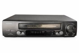 Sharp Vc-h611 4 Head Hifi Stereo Vcr Vhs Player No Remote