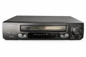 Vc-h611 Sharp 4 Head Hifi Stereo Vcr Vhs Player No Remote