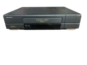Vc-h75u Sharp Vintage Vcr 4 Head Video Cassette Recorder Made In Japan - Read