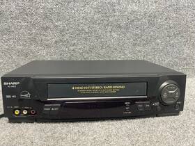 Sharp Vc-h812 Vc-h812u 4-head Hi-fi Stereo Vcr Video Cassette Recorder - Parts Only