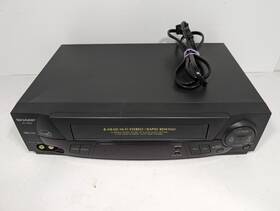 Sharp Vc-h812u Vcr/vhs Player/recorder - 4 Head Hifi Stereo Working