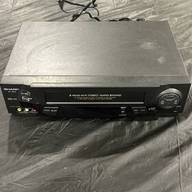 Sharp Vc-h815 Vc-h815u Vcr Recorder Hi-fi Stereo 4 Head No Remote See Description