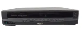 Vc-h906u Sharp Vcr Vhs Player 4 Head Hifi Stereo With Remote Rca Cable &vhs Tape Z1