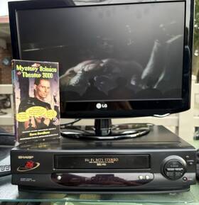 Sharp Vc-h922 Vhs Player Works Well See Pictures No Remote Good Condition