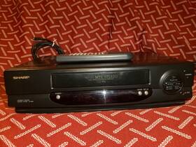 Sharp Vc-h922u Hifi Mts Stereo High Speed Rewind/ A.i. Picture Vhs Hq Tested