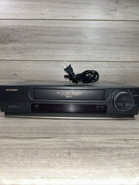 Sharp Vc-h923 Vcr Vhs Player/recorder Hi-fi Mts Stereo