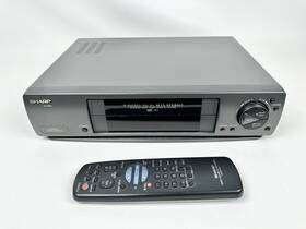 Sharp Vc-h942u 4 Head Hi-fi Stereo Vcr Video Cassette Recorder Vhs With/remote