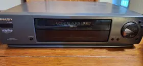 Vc-h945 Sharp Vcr Tested And Works