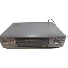 Sharp Vc-h945u Vcr Player Vhs Recorder Tested Works 19 Micron 4-head No Remote