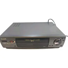 Vc-h945u Sharp Vcr Player Vhs Recorder Tested Works 19 Micron 4-head No Remote