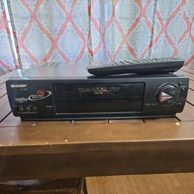 Sharp Vc-h946 Vcr Vc-h946u 4 Head Hi-fi Mts Stereo 19 Micron Exact Track Heads With Remote
