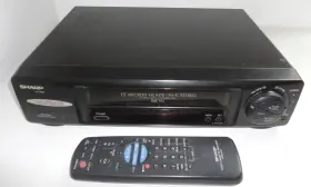 Vc-h952 Sharp 4 Head Vcr Vhs Player With Remote Sound No Picture For Parts Repair