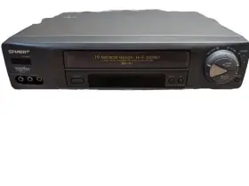 Vc-h956 Sharp Vcr 4-head Video Cassette Recorder Vhs Player Parts Or Repair