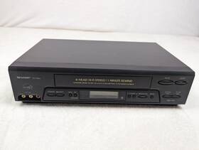 Sharp Vc-h965 4-head Vcr Vhs Player/recorder No Remote Tested Works