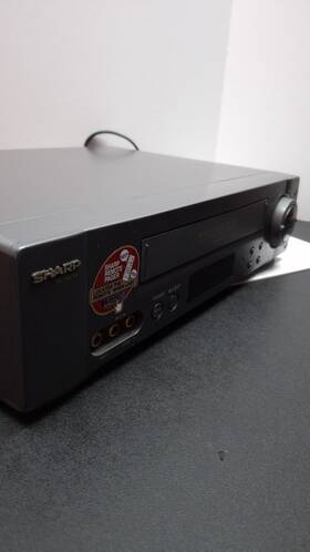 Sharp Vc-h9744u Inch 4-head Hi-fi Vcr Vhs Player Recorder Tested And Working